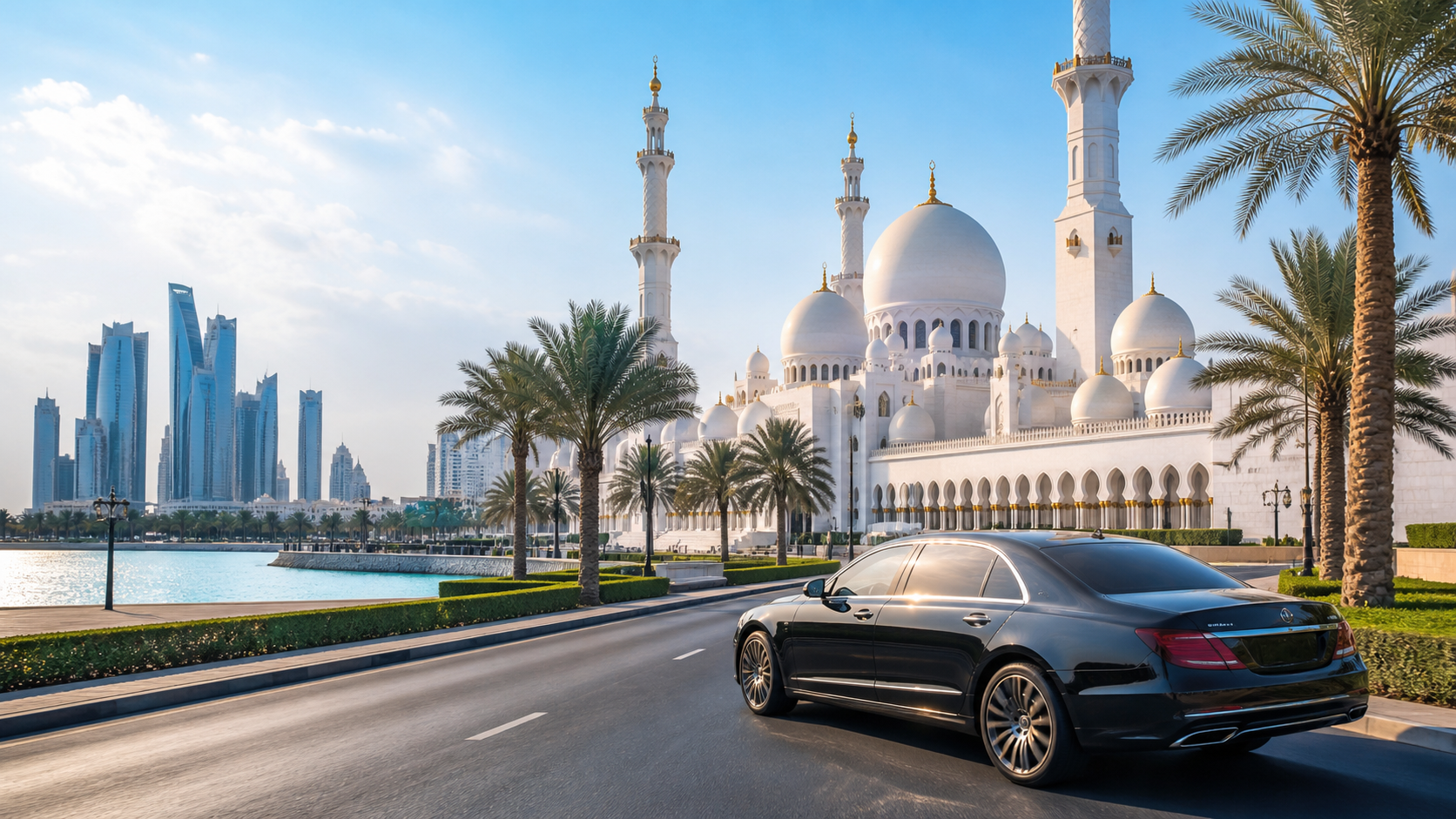 Ilustracja jednodniowej wycieczki z Dubaju do Abu Dhabi